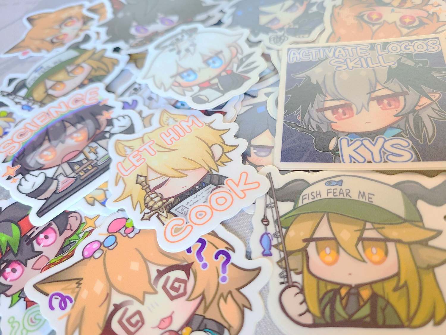 [Arknights] Vinyl Stickers