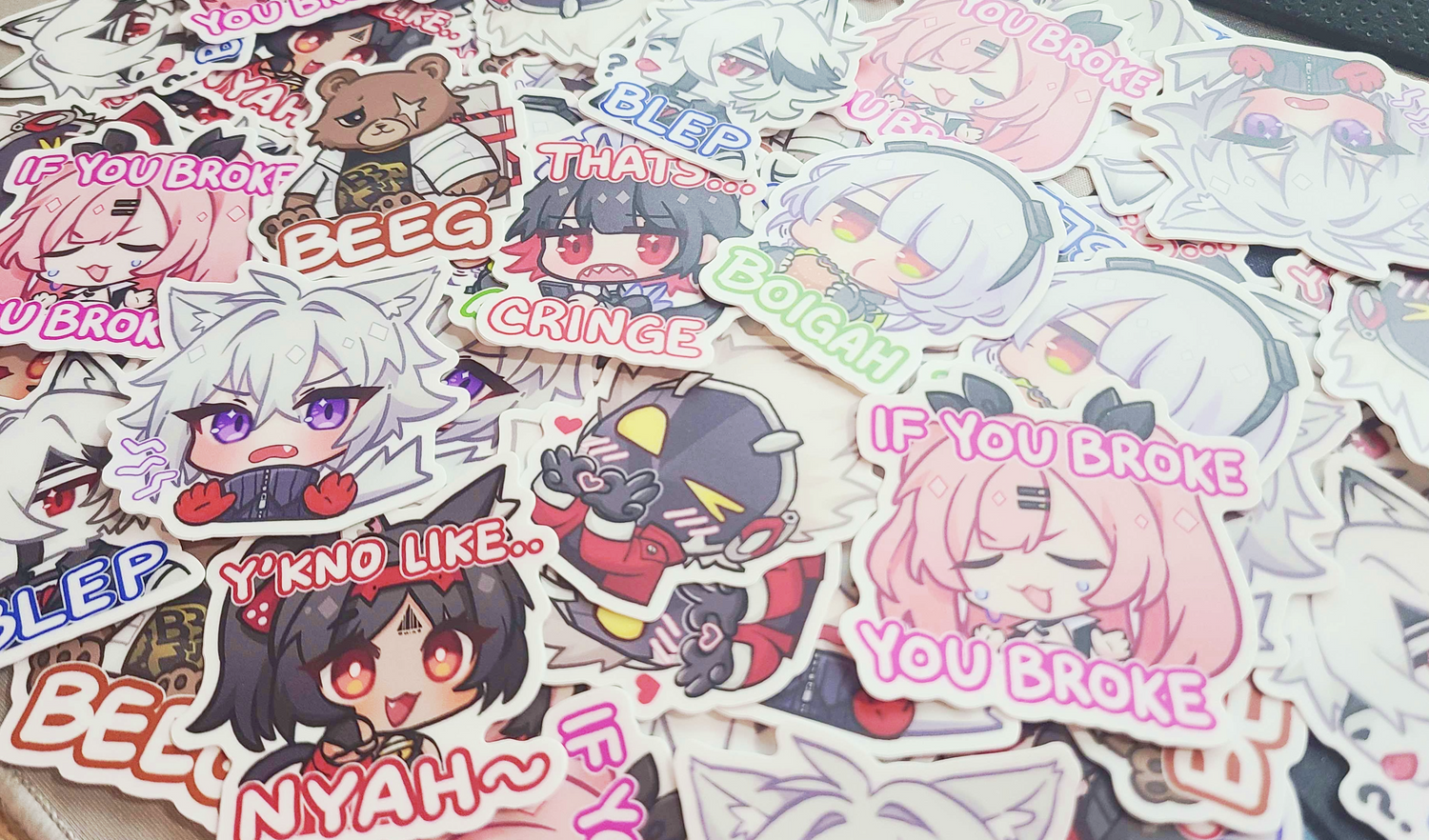 [Zenless Zone Zero] Vinyl Stickers