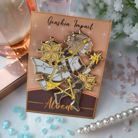 [Genshin Impact] Albedo Constellation Enamel Pin