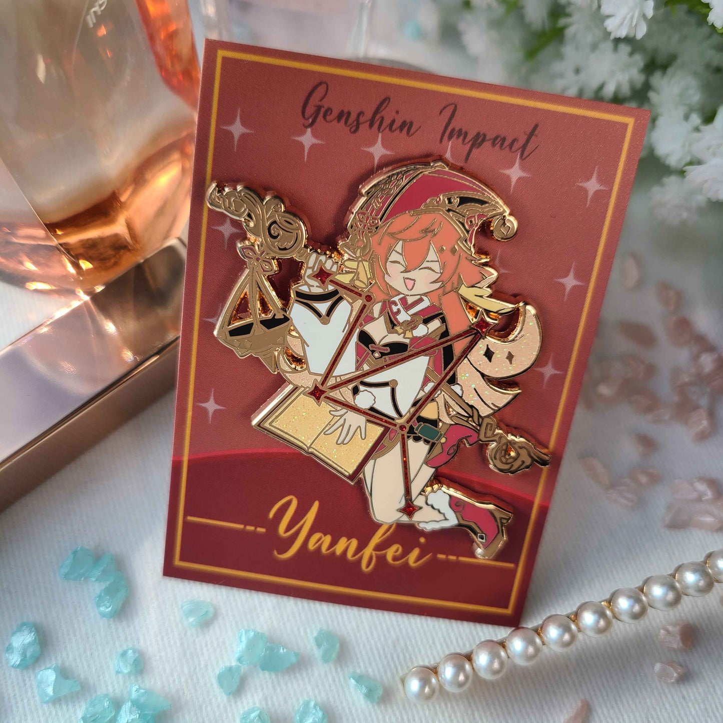 [Genshin Impact] Yanfei Constellation Enamel Pin