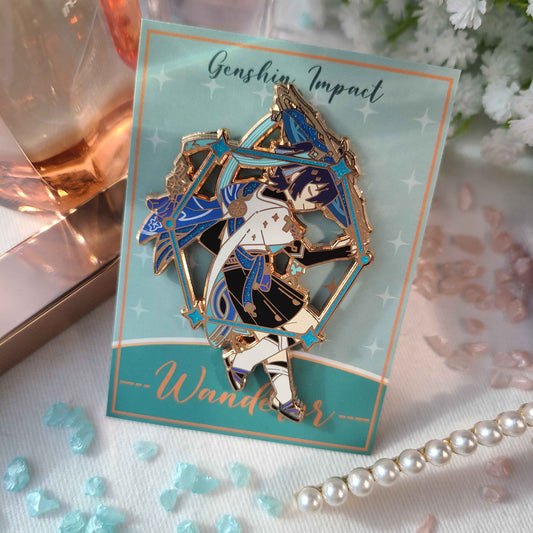 [Genshin Impact] Wanderer Constellation Enamel Pin