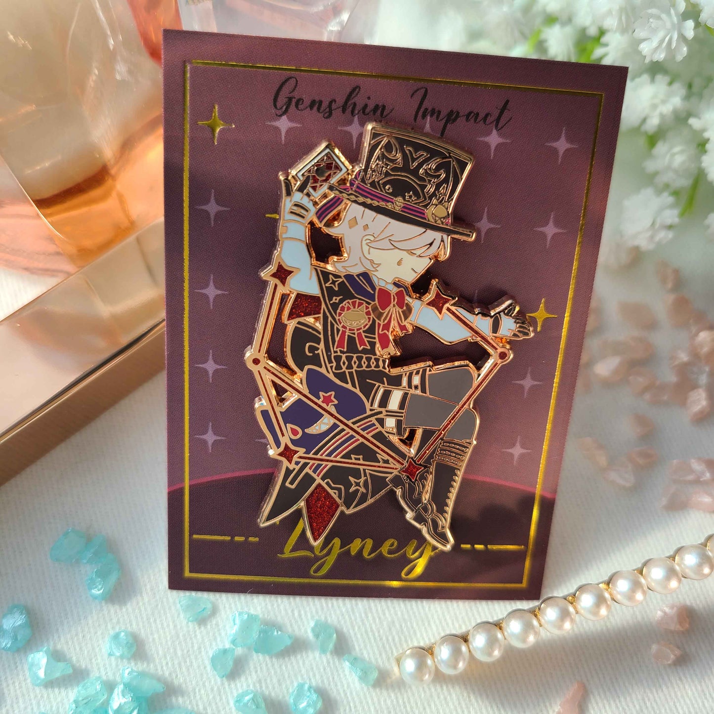 [Genshin Impact] Lyney Constellation Enamel Pin
