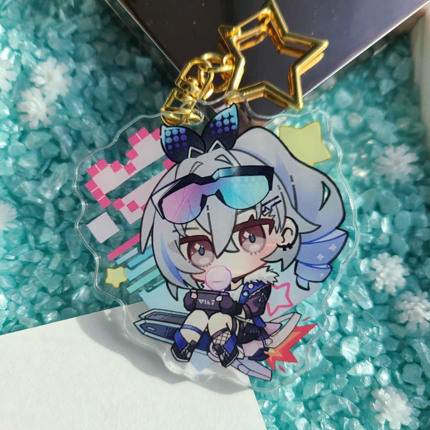 [Honkai: Star Rail] Silverwolf Acrylic Charm