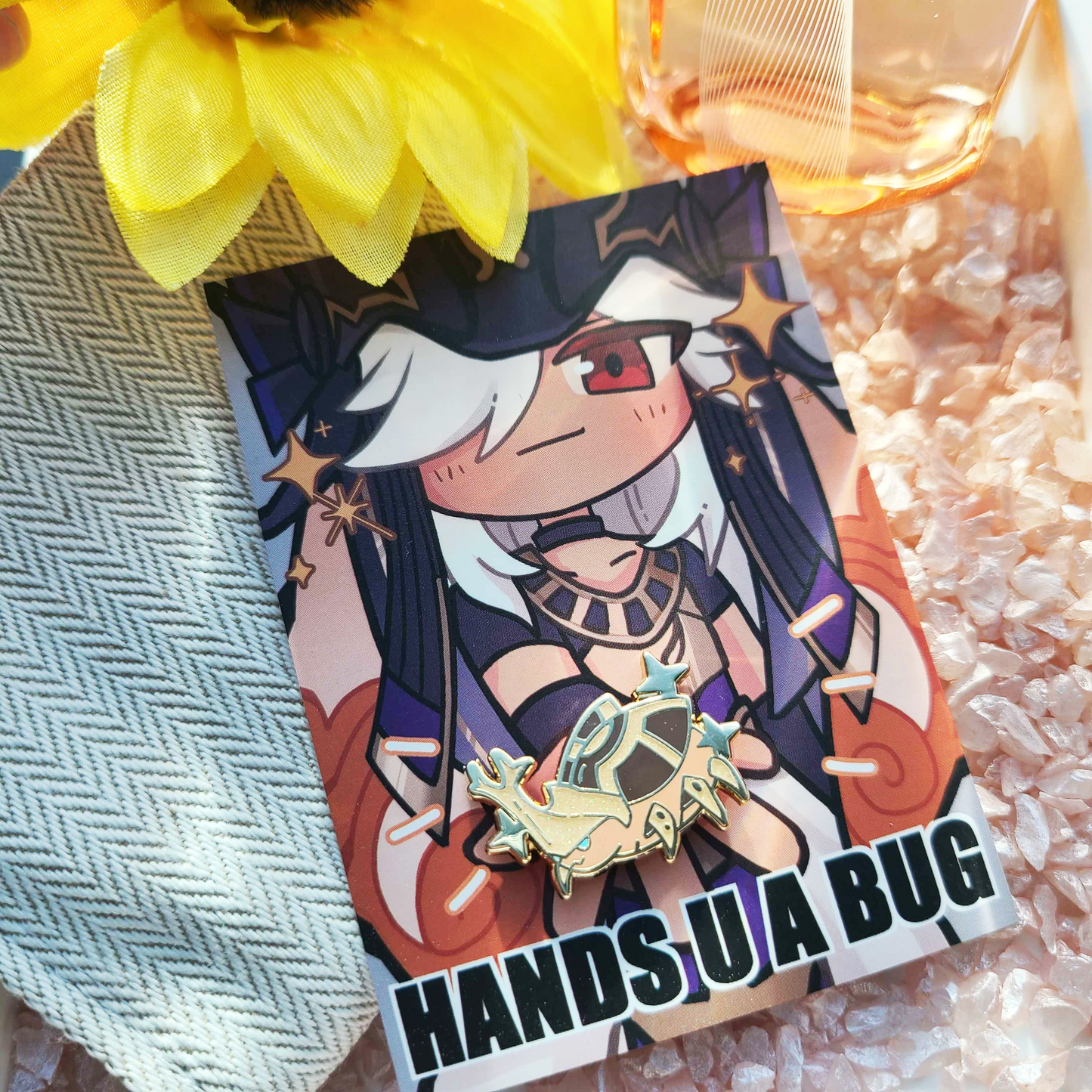 [Genshin Impact] Scarab Enamel Pin