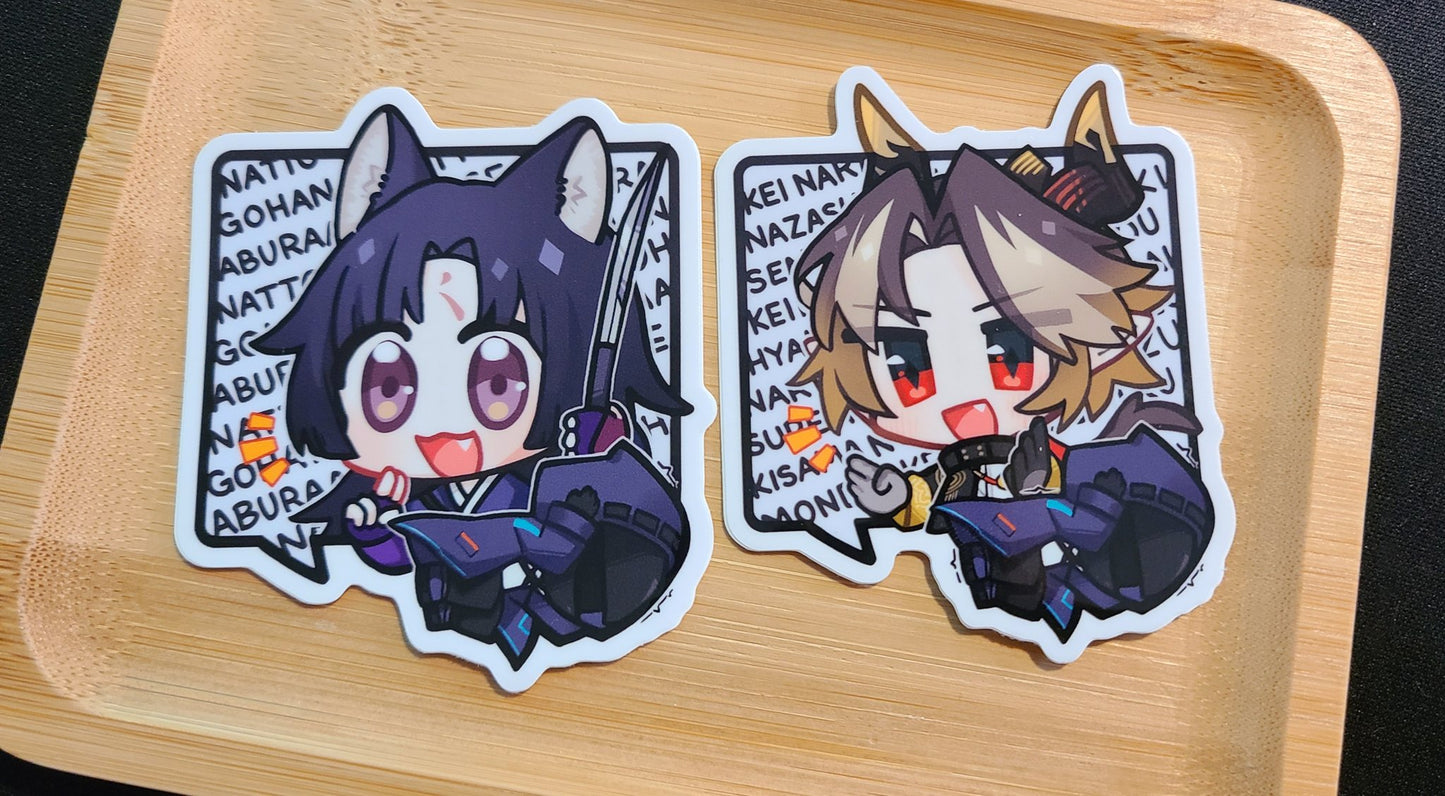 [Arknights] Small Vinyl Stickers