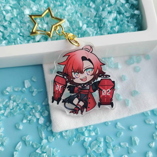[Holostars] Machina X Flayon Acrylic Charm
