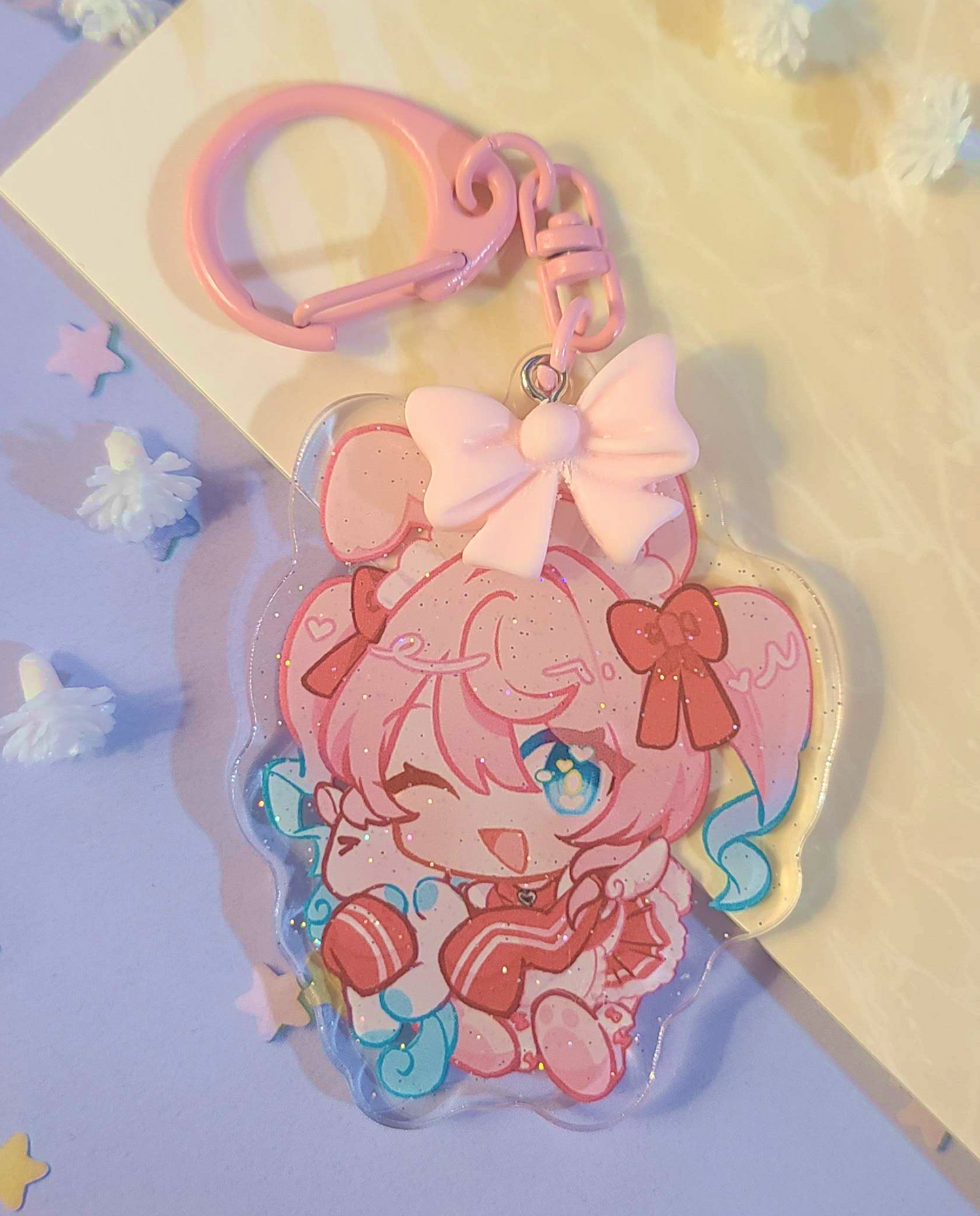 [Honkai: Star Rail] Hyacine Acrylic Charm (Jersey maid Ver.)