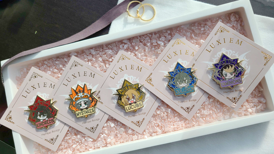 [Nijisanji] Luxiem Enamel Pins