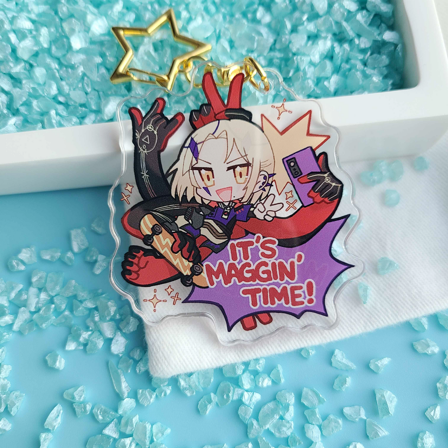 [Holostars] Magni Dezmond Acrylic Charm