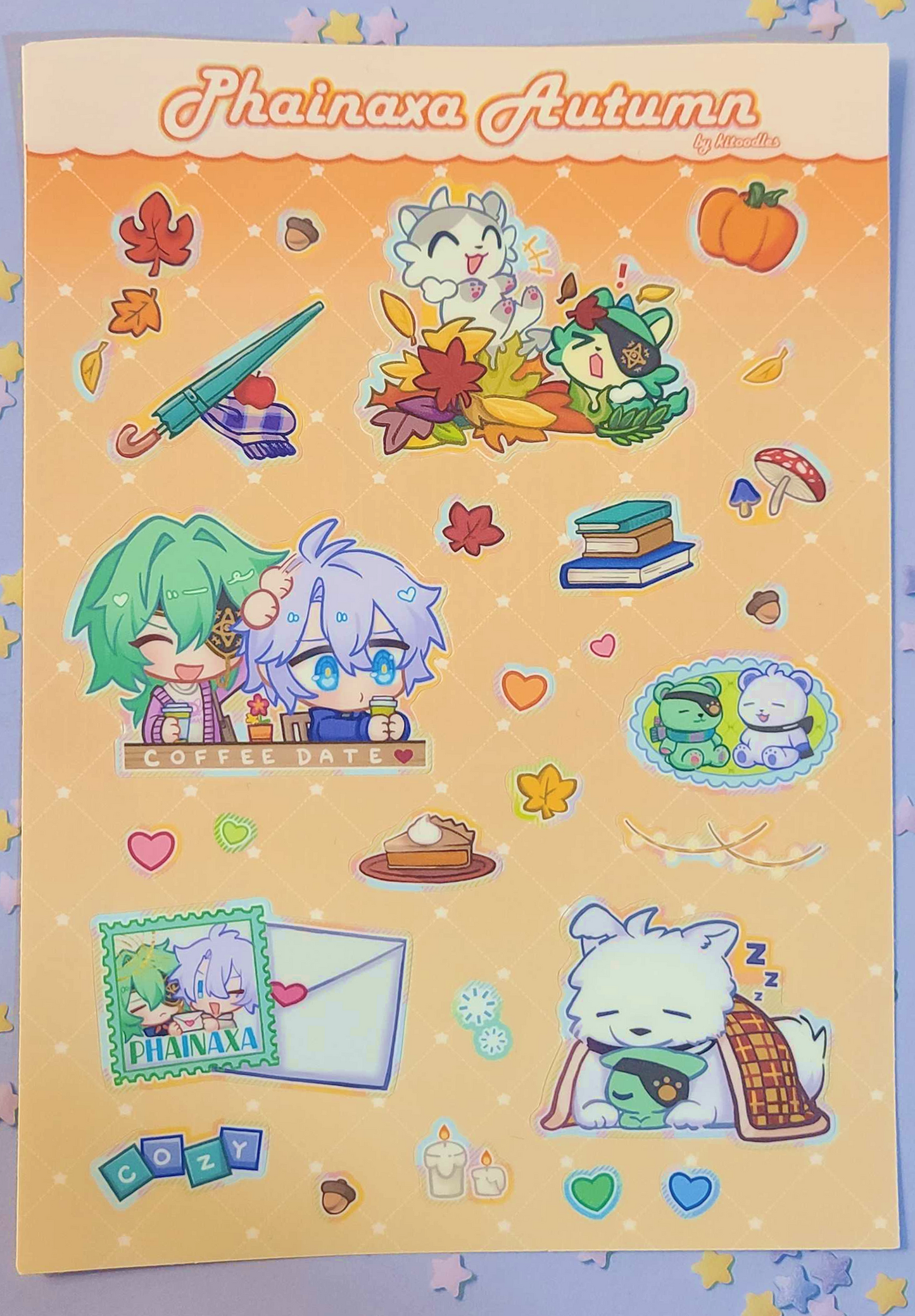 [Phainaxa] Sticker Sheets