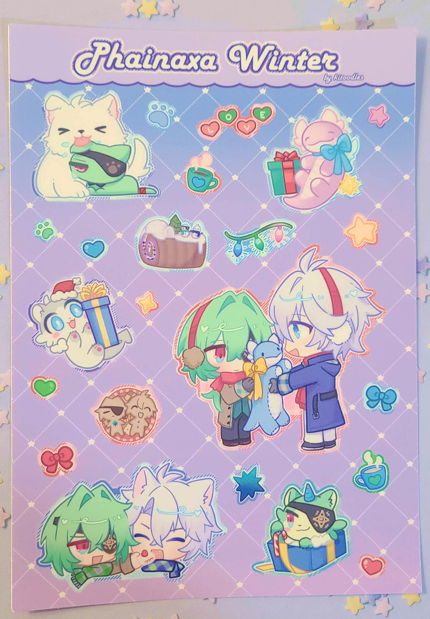 [Phainaxa] Sticker Sheets