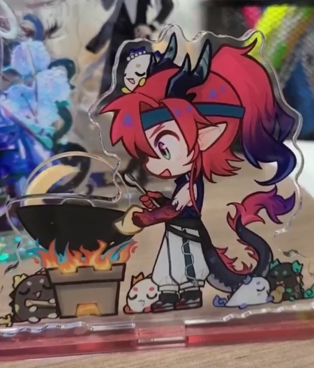 [Arknights] Yu Rotating Standee – kitoodles